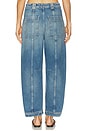 view 5 of 7 Rhannon Barrel Jeans in Mid Blue