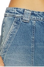 view 7 of 7 Rhannon Barrel Jeans in Mid Blue