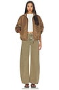 view 5 of 6 Tori-x Jeans in Toffee Brown
