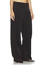 view 2 of 6 Tori-x Wide Leg Jeans in Cinder Brown
