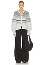 view 6 of 6 Tori-x Wide Leg Jeans in Cinder Brown