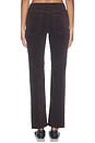 view 5 of 6 Jovanna Bootcut Jeans in Cinder Brown
