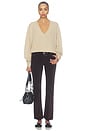 view 6 of 6 Jovanna Bootcut Jeans in Cinder Brown