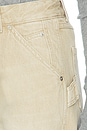 view 7 of 6 Weston Wide Leg Jeans in Wheat Beige