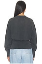 view 4 of 5 CARDIGAN À GLISSIÈRE ZIPPED CARDIGAN in Black