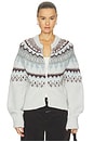 view 1 of 6 Cropped Zip Cardigan in Cloud Cream