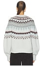 view 5 of 6 Cropped Zip Cardigan in Cloud Cream