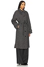 view 3 of 5 Belted Coat in Grey Heather Melange