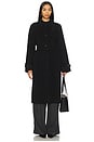 view 1 of 3 Belted Coat in Black