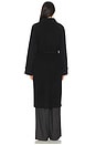 view 3 of 3 Belted Coat in Black