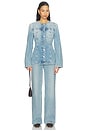 view 4 of 4 CHAQUETA in Light Blue