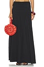 view 2 of 7 GATHERED 스커트 in Black