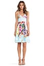 view 2 of 6 Pool Flower Neoprene Dress in Multi