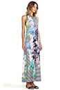 view 2 of 4 Enchanted Garden Jersey Maxi Dress in Multi