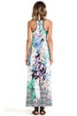 view 3 of 4 Enchanted Garden Jersey Maxi Dress in Multi