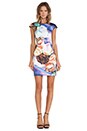 view 4 of 4 Magical Sky Neoprene Dress in Multi