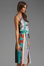 view 3 of 6 Prism Orchid Dress in Turquoise