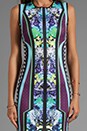 view 5 of 6 Graphic Flowers Neoprene Dress in Multi