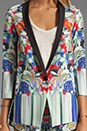 view 6 of 7 Flower Tracers Suiting Jacket in Red