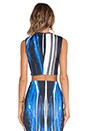 view 3 of 4 Winter Solstice Neoprene Crop Top in Multi