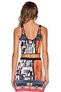 view 3 of 4 Imperial Markings Crop Top in Multi