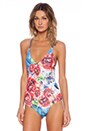 view 1 of 3 Rio de Janeiro One Piece in Blue