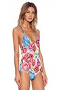 view 2 of 3 Rio de Janeiro One Piece in Blue