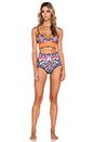 view 4 of 4 Native Paisley Bathing Suit Top in Multi