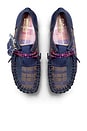 view 4 of 6 x Nicholas Daley Wallabee Moccasin Shoe in Navy Combi