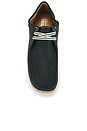 view 4 of 6 ЛОДОЧНЫЕ ТУФЛИ WALLABEE RB in Dark Green Lea