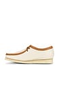 view 5 of 6 Wallabee in White Combi Lea