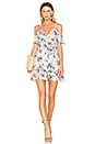 view 1 of 3 Joni Dress in Bare Floral Sketch