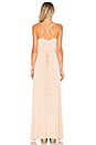view 3 of 3 Dita Wrap Maxi Dress in Bare