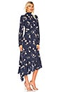 view 3 of 4 Brig Dress in Navy Tulip