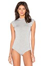 view 3 of 5 LETTIE ボディスーツ in Heather Grey