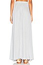 view 3 of 5 Stripe Twill Jen Slit Skirt in Stripe Twill