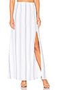 view 1 of 4 Jen Slit Skirt in Coastal Stripe