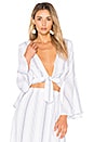 view 1 of 4 Addie Top in Coastal Stripe