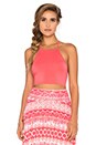 view 1 of 4 Nora Top in Coral