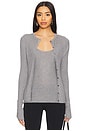 view 1 of 5 Marianna Cardigan in Gray