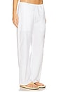 view 2 of 6 Kira Pant in White
