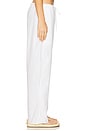 view 3 of 6 Kira Pant in White