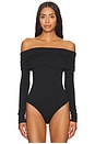 view 2 of 5 Cambria Bodysuit in Black