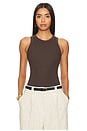 view 1 of 4 Kelly Tank Top in Espresso