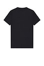 view 3 of 3 Microfiber 2 Pack Crewneck Undershirt in Black & White