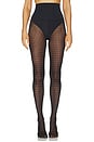 view 1 of 1 Houndstooth Sheer Tights in Black