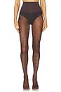 view 1 of 1 Houndstooth Sheer Tights in Espresso