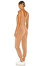 view 3 of 4 Butter Tank Lounge Jumpsuit in Toffee