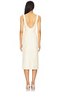 view 3 of 3 Faux Leather Tank Dress in Ivory
