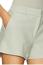 view 6 of 6 Neoprene Trouser Short in Pistachio